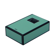 Mint green color perfume boxes wholesale